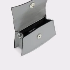 Final Sale - The Item Cannot Be ReturnedPapionneTop Handle Bag -Lightweight Shop papionne silver 040 002 029 alt2 sq gy 2000x2000