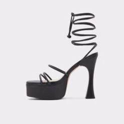 SalePayaStrappy Heeled Sandal - Platform -Lightweight Shop paya black 001 001 043 alt2 sq gy 2000x2000