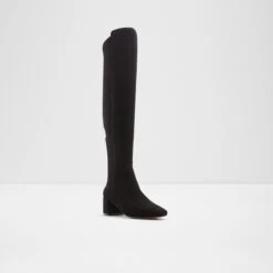 Final Sale - The Item Cannot Be ReturnedPellagiaOver-the-knee Boot -Lightweight Shop pellagia black 001 003 027 alt3 sq nt 1200x1200