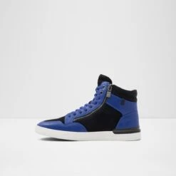 Final Sale - The Item Cannot Be ReturnedPopgrandHigh Top Sneaker - Cup Sole -Lightweight Shop popgrand blue 420 002 029 alt2 sq nt 1200x1200