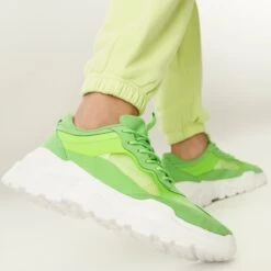 SaleQuicksoleLow Top Sneaker - Jogger Sole -Lightweight Shop quicksole green 300 002 029 look part sq nt 1200x1200