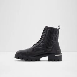 Final Sale - The Item Cannot Be ReturnedQuiltCombat Boots - Lug Sole -Lightweight Shop quilt black 007 001 043 alt2 sq nt 1200x1200