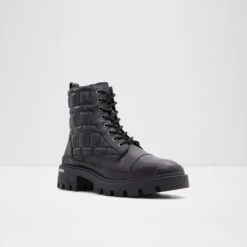 Final Sale - The Item Cannot Be ReturnedQuiltCombat Boots - Lug Sole -Lightweight Shop quilt black 007 001 043 alt3 sq nt 1200x1200