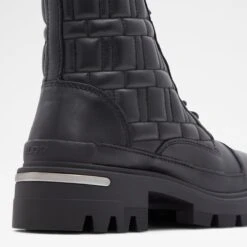 Final Sale - The Item Cannot Be ReturnedQuiltCombat Boots - Lug Sole -Lightweight Shop quilt black 007 001 043 alt4 sq nt 1200x1200