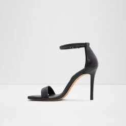 Flexible SolesRenzaStrappy Heeled Sandal - Stiletto Heel -Lightweight Shop renza black 001 001 043 alt2 sq nt 1200x1200