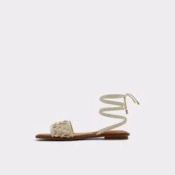&New NewSeazenStrappy Flat Sandal -Lightweight Shop seazen white 110 002 029 alt2 sq gy 2000x2000