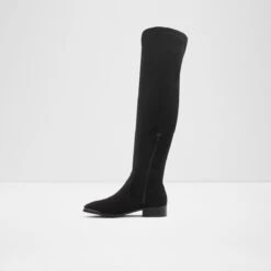 Final Sale - The Item Cannot Be ReturnedSevaunnaOver-the-knee Boot - Block Heel -Lightweight Shop sevaunna black 007 003 027 alt2 sq nt 1200x1200