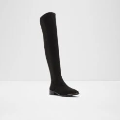 Final Sale - The Item Cannot Be ReturnedSevaunnaOver-the-knee Boot - Block Heel -Lightweight Shop sevaunna black 007 003 027 alt3 sq nt 1200x1200