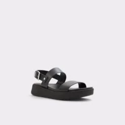 SilyiaFlat Sandal 9 SilyiaFlat Sandal -Lightweight Shop silyia black 001 001 043 alt3 sq gy 2000x2000