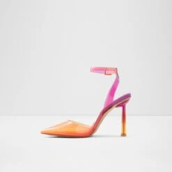 SaleSolaraStrappy Heeled Shoe - Stiletto Heel 8 SaleSolaraStrappy Heeled Shoe - Stiletto Heel -Lightweight Shop solara pink 650 002 020 alt2 sq nt 1200x1200