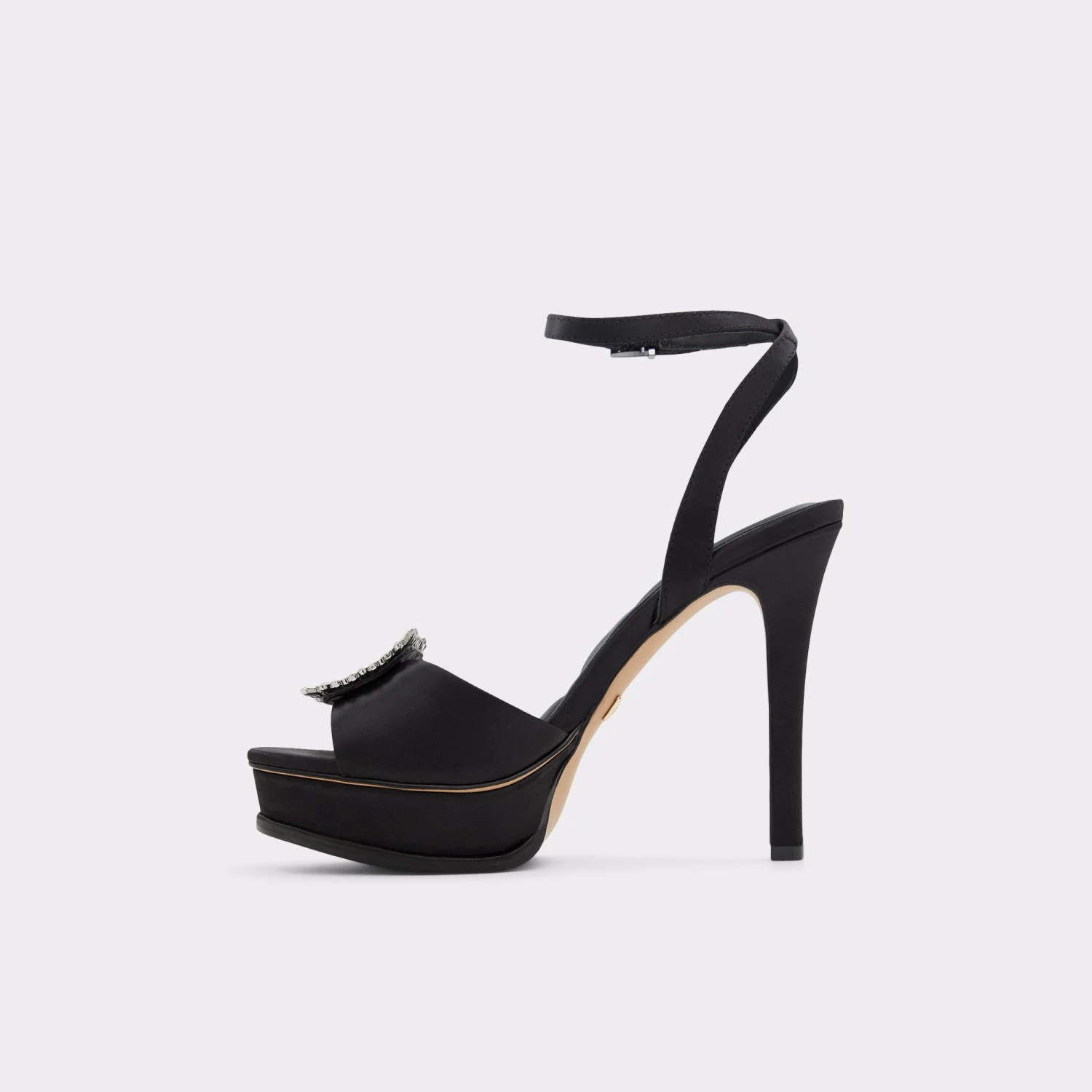 Online ExclusiveSolitairaStrappy Heeled Sandal - Platform 3 Online ExclusiveSolitairaStrappy Heeled Sandal - Platform - Image 3