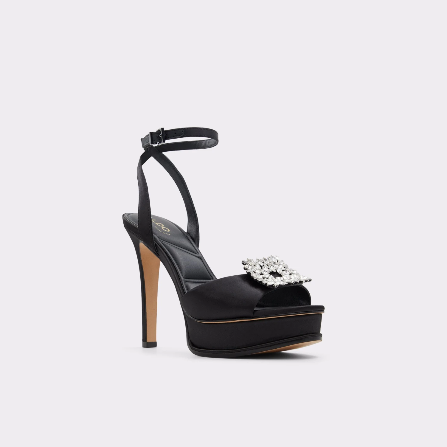 Online ExclusiveSolitairaStrappy Heeled Sandal - Platform 4 Online ExclusiveSolitairaStrappy Heeled Sandal - Platform - Image 4