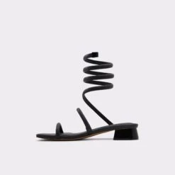 &New NewSpinnaStrappy Flat Sandal -Lightweight Shop spinna black 001 002 043 alt2 sq gy 2000x2000