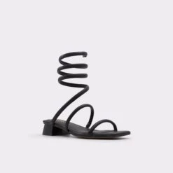 &New NewSpinnaStrappy Flat Sandal -Lightweight Shop spinna black 001 002 043 alt3 sq gy 2000x2000