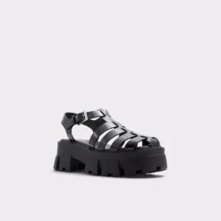 SuzyFisherman Sandal - Lug Sole -Lightweight Shop suzy black 001 002 033 alt3 sq gy 2000x2000