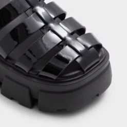 SuzyFisherman Sandal - Lug Sole -Lightweight Shop suzy black 001 002 033 alt4 sq gy 2000x2000