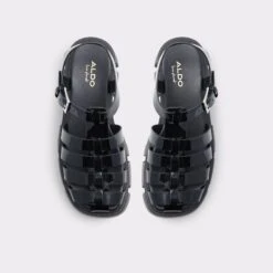 SuzyFisherman Sandal - Lug Sole -Lightweight Shop suzy black 001 002 033 alt5 sq gy 2000x2000