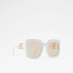 &New NewThalinOversized Sunglasses -Lightweight Shop thalin white 100 alt1 sq nt 1200x1200