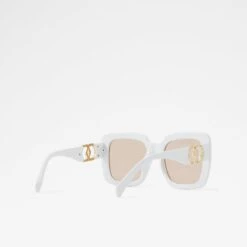 &New NewThalinOversized Sunglasses -Lightweight Shop thalin white 100 alt2 sq nt 1200x1200