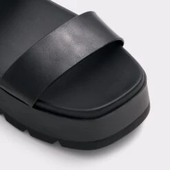 ThilaWedge Sandal - Lug Sole -Lightweight Shop thila black 001 001 043 alt4 sq gy 2000x2000