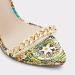 Final Sale - The Item Cannot Be ReturnedThirakinAnkle Strap Heeled Sandal - Stiletto Heel -Lightweight Shop thirakin multi 961 002 009 alt4 sq gy 2000x2000