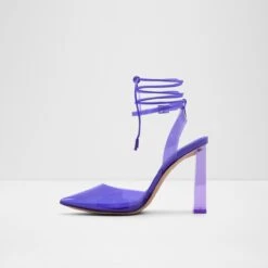 Final Sale - The Item Cannot Be ReturnedTilahStrappy Heeled Shoe -Lightweight Shop tilah purple 520 002 020 alt2 sq nt 1200x1200