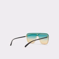 &New NewUlliShield Sunglasses -Lightweight Shop ulli green 340 alt2 sq gy 2000x2000