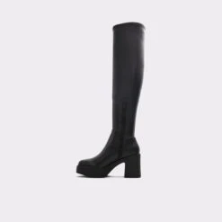 Final Sale - The Item Cannot Be ReturnedUpscaleOver-the-knee Boot - Lug Sole -Lightweight Shop upscale black 001 002 043 alt2 sq gy 2000x2000