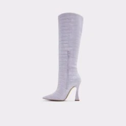 Final Sale - The Item Cannot Be ReturnedVonteeseKnee-high Boot -Lightweight Shop vonteese purple 500 001 004 alt2 sq gy 2000x2000